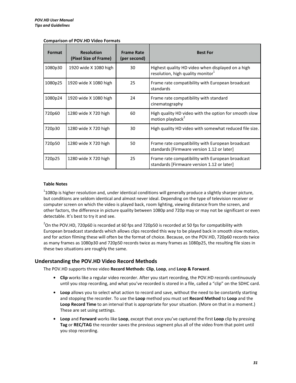 V.I.O. POV.HD User Manual User Manual | Page 34 / 47