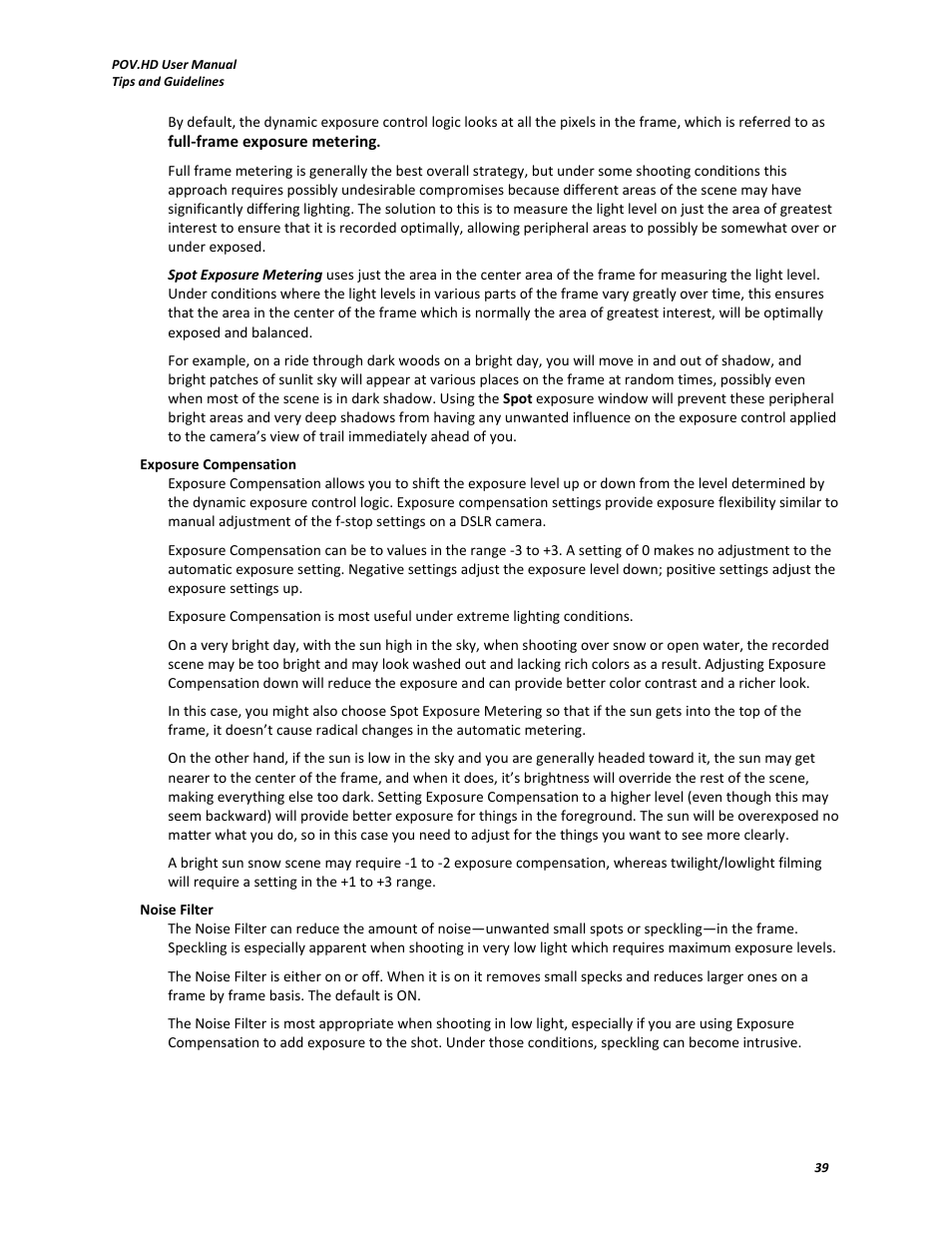 V.I.O. POV.HD User Manual User Manual | Page 42 / 47