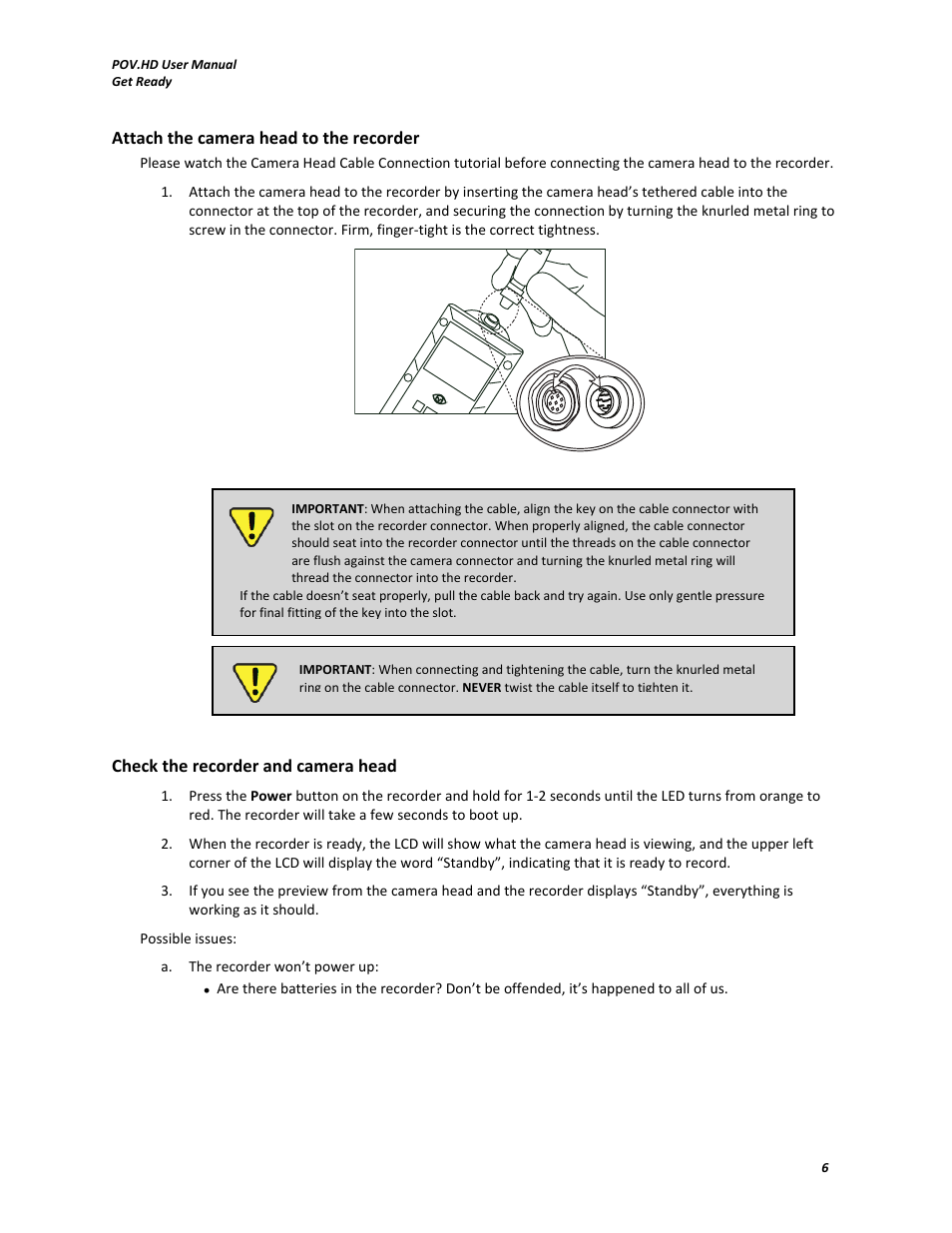 V.I.O. POV.HD User Manual User Manual | Page 9 / 47