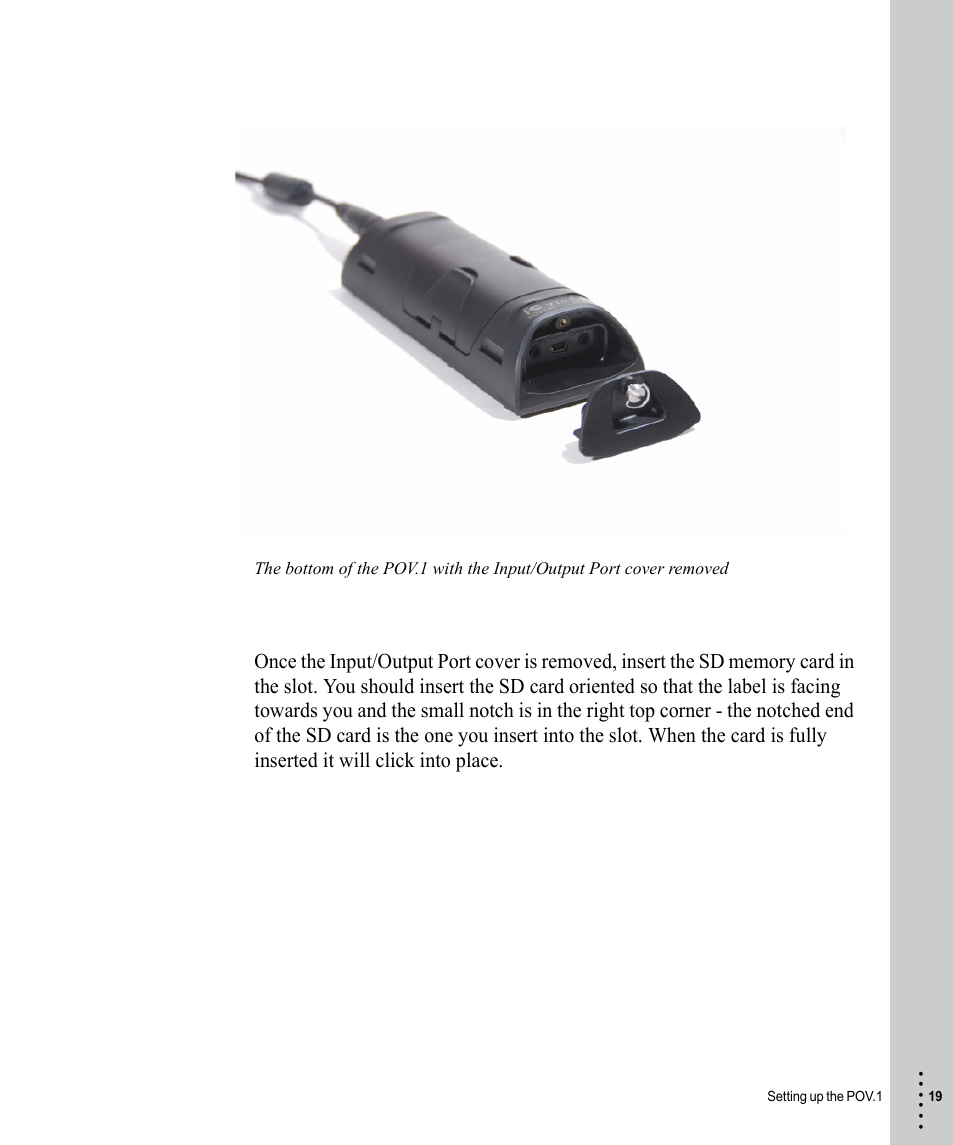 V.I.O. POV.1 User Manual | Page 19 / 74