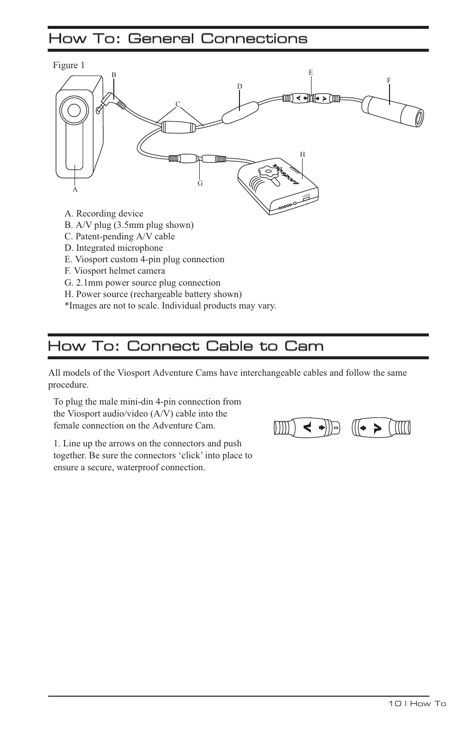 V.I.O. Adventure Cam User Manual | Page 11 / 26