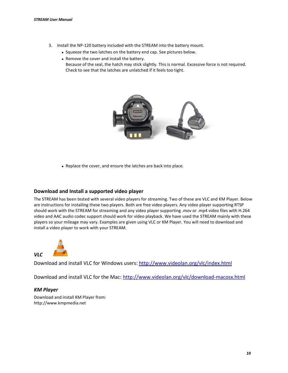V.I.O. Stream User Manual | Page 10 / 77