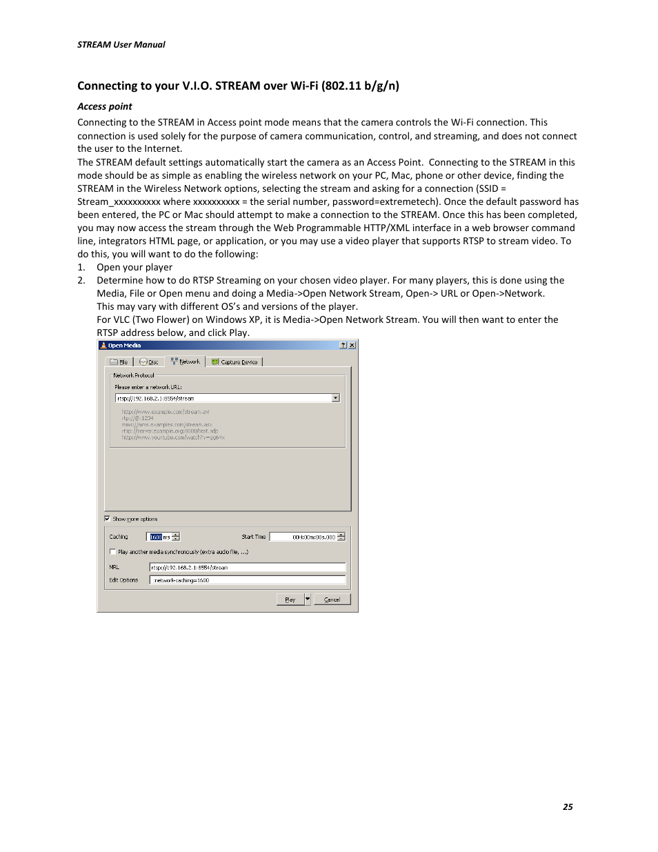 V.I.O. Stream User Manual | Page 25 / 77