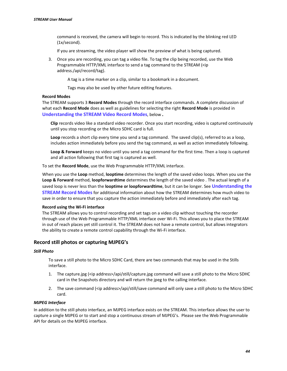V.I.O. Stream User Manual | Page 44 / 77