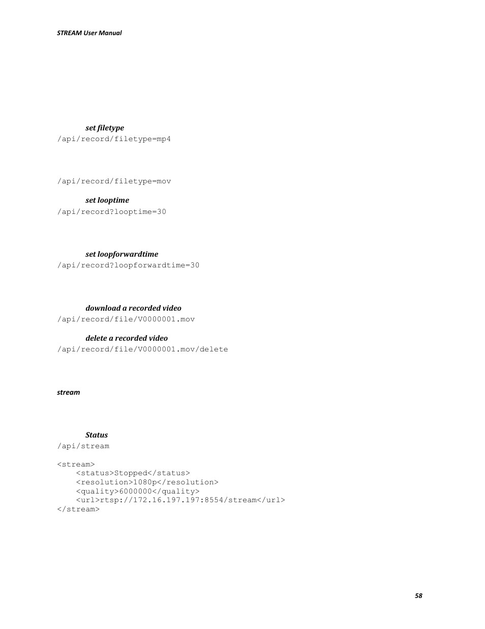 V.I.O. Stream User Manual | Page 58 / 77