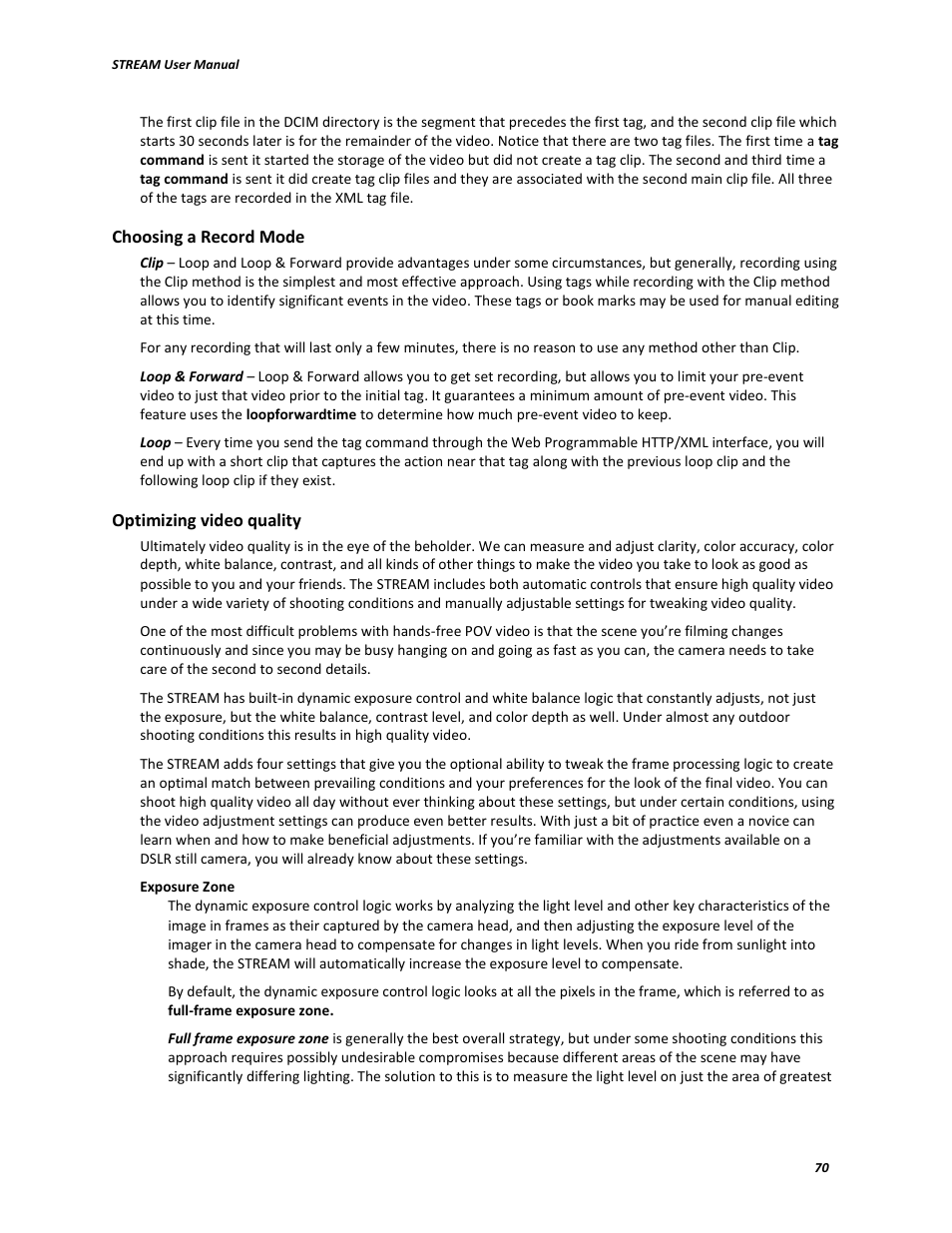 V.I.O. Stream User Manual | Page 70 / 77