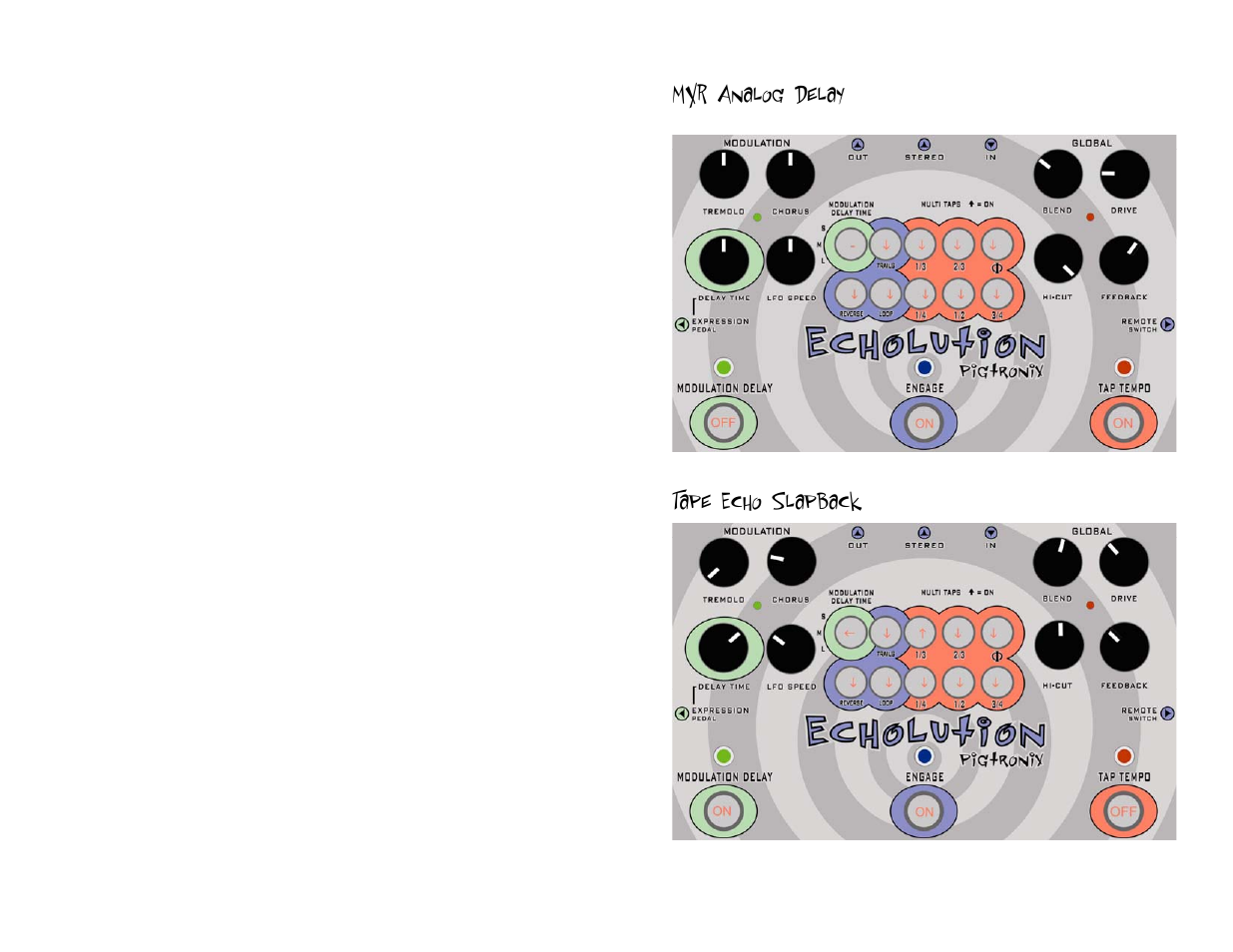 Pigtronix Echolution Chrome User Manual | Page 15 / 20