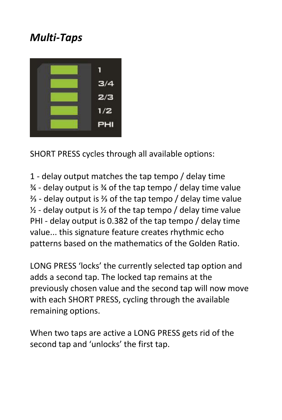 Pigtronix Echolution-2 Deluxe User Manual | Page 11 / 24