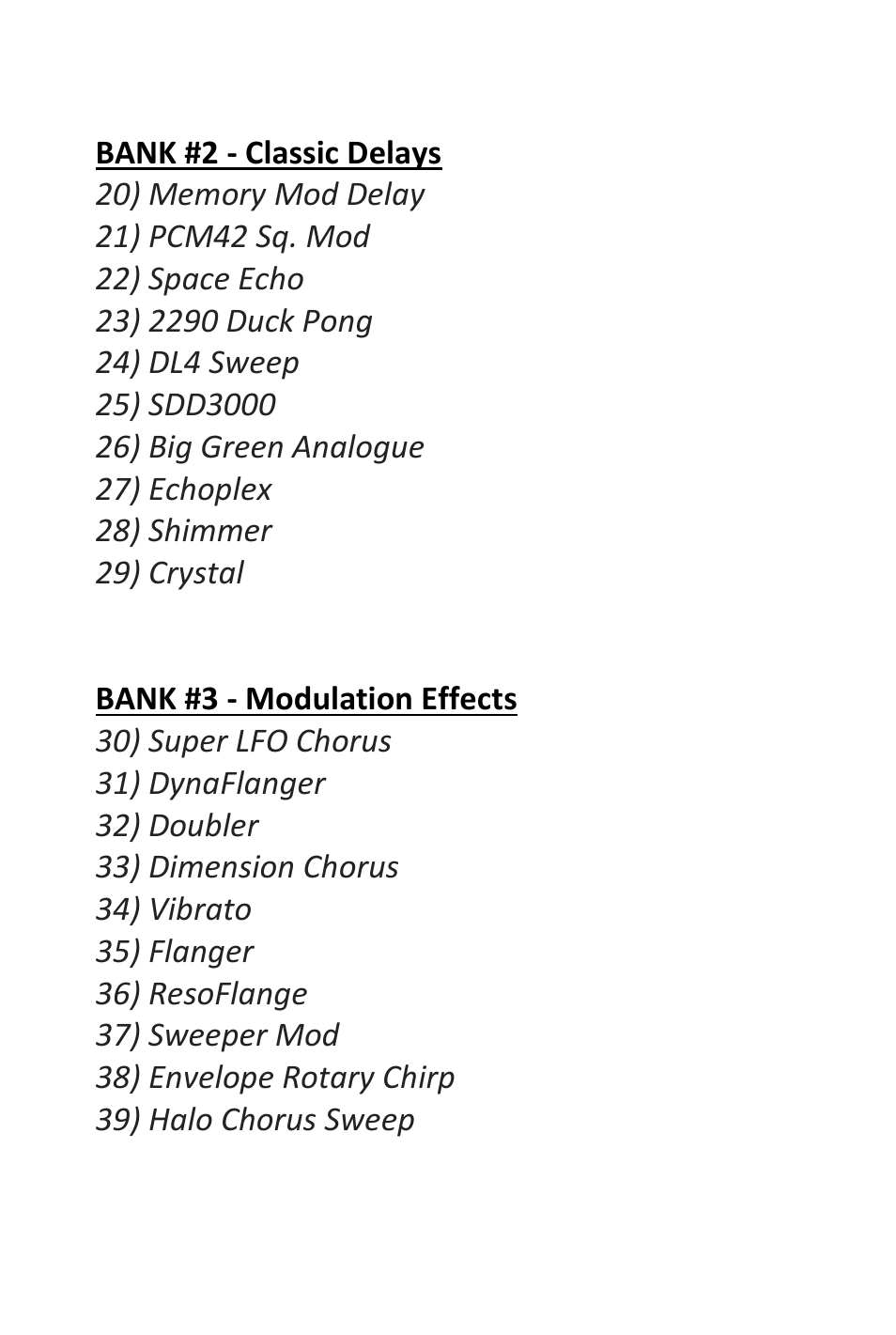 Pigtronix Echolution-2 Deluxe User Manual | Page 17 / 24