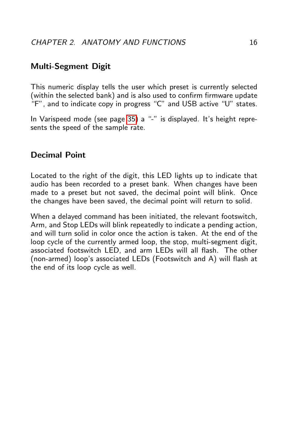 Pigtronix Infinity Looper User Manual | Page 17 / 51