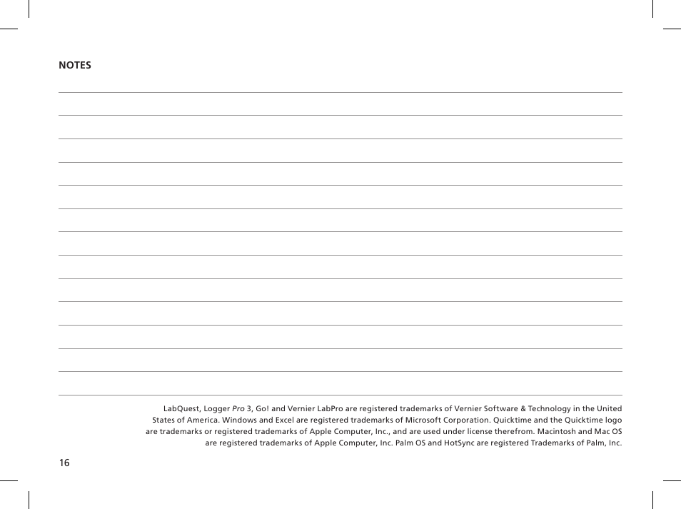 Vernier Logger Pro 3 User Manual | Page 20 / 20