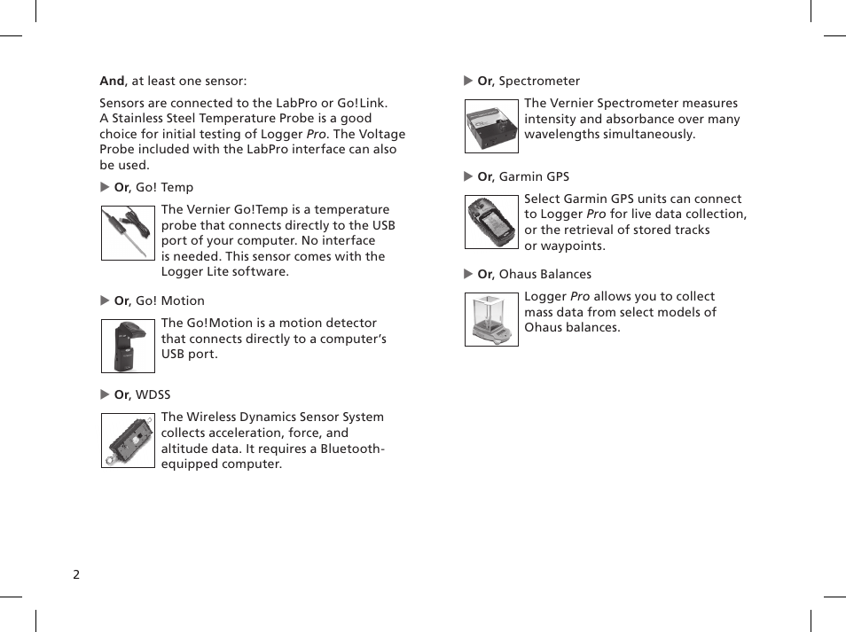 Vernier Logger Pro 3 User Manual | Page 6 / 20