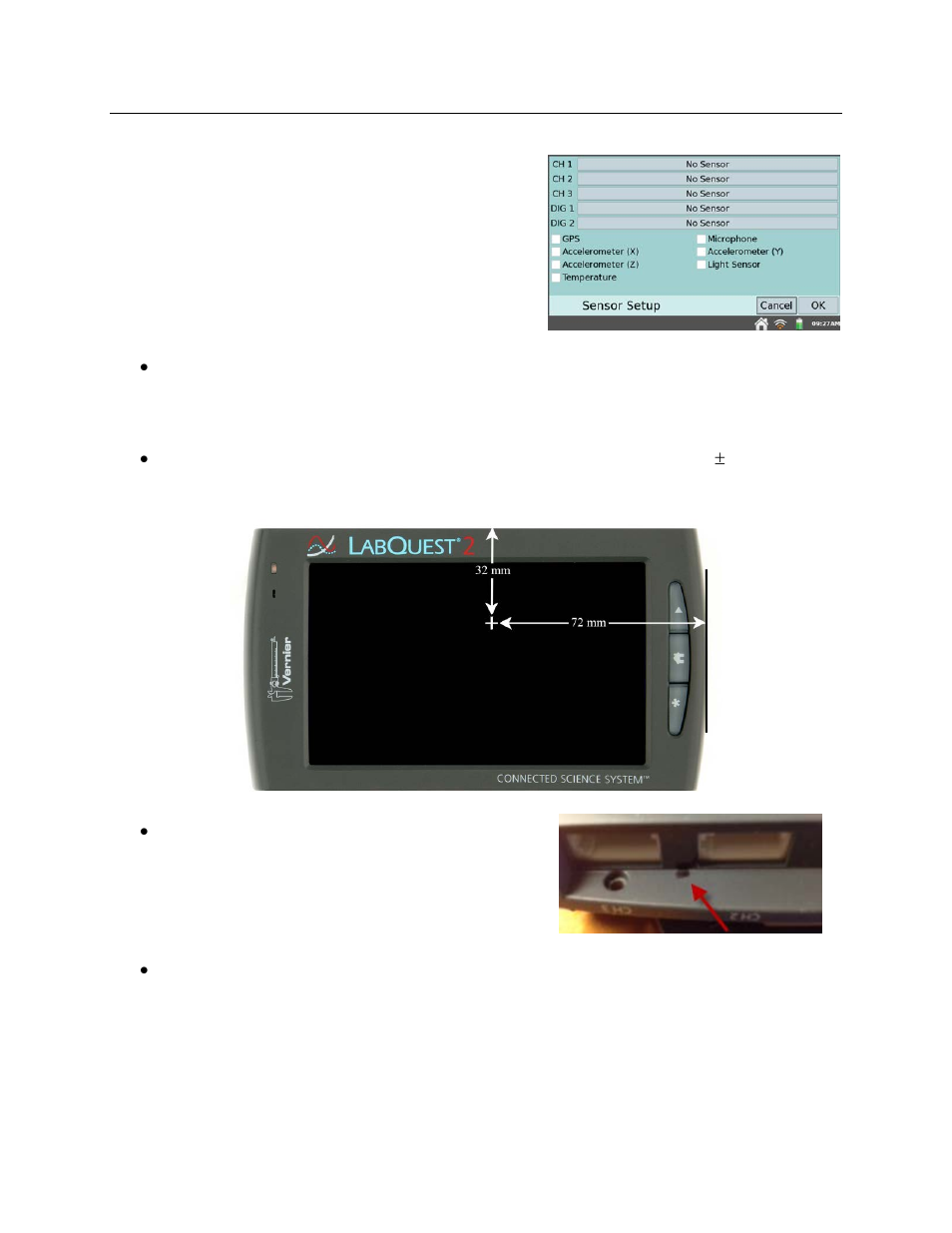 Internal sensors | Vernier LabQuest 2 User Manual | Page 11 / 56