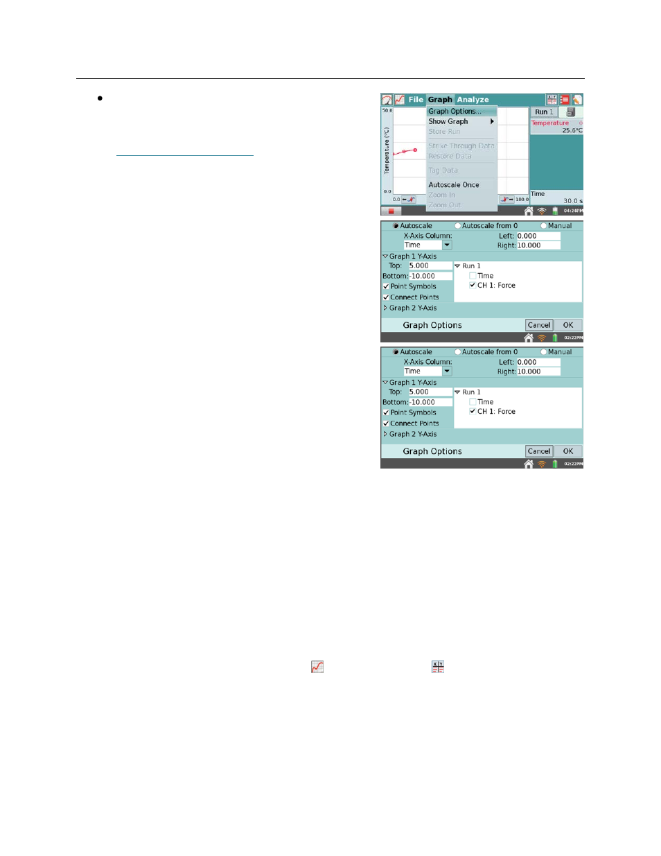 Data analysis | Vernier LabQuest 2 User Manual | Page 22 / 56
