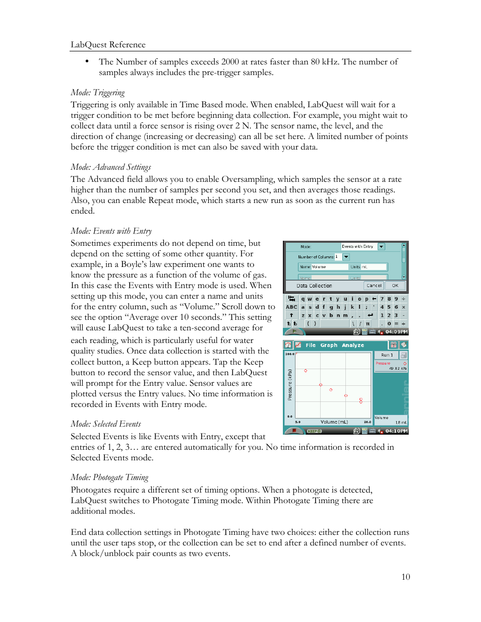 Vernier Original LabQuest User Manual | Page 12 / 30