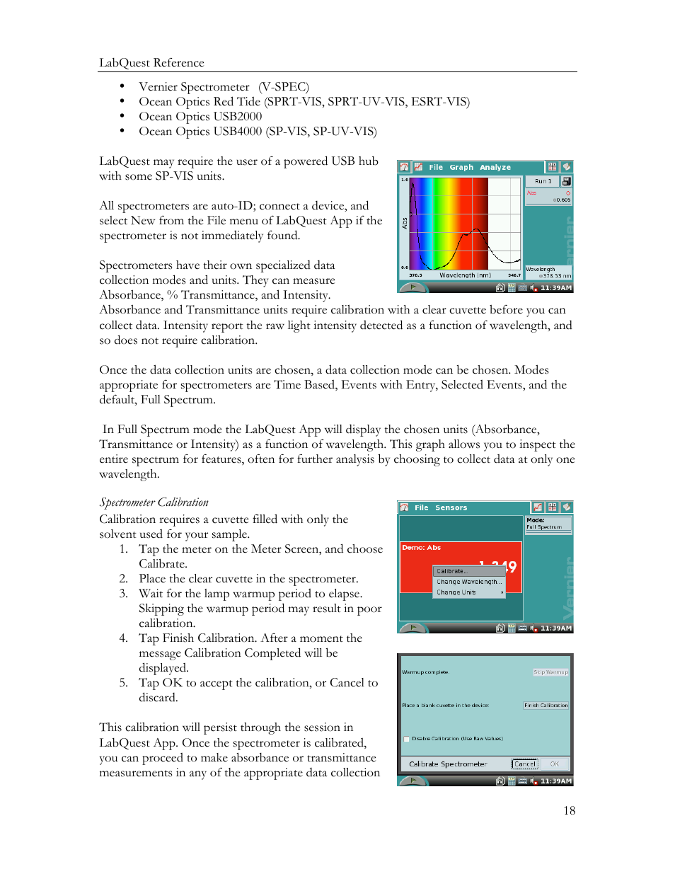 Vernier Original LabQuest User Manual | Page 20 / 30