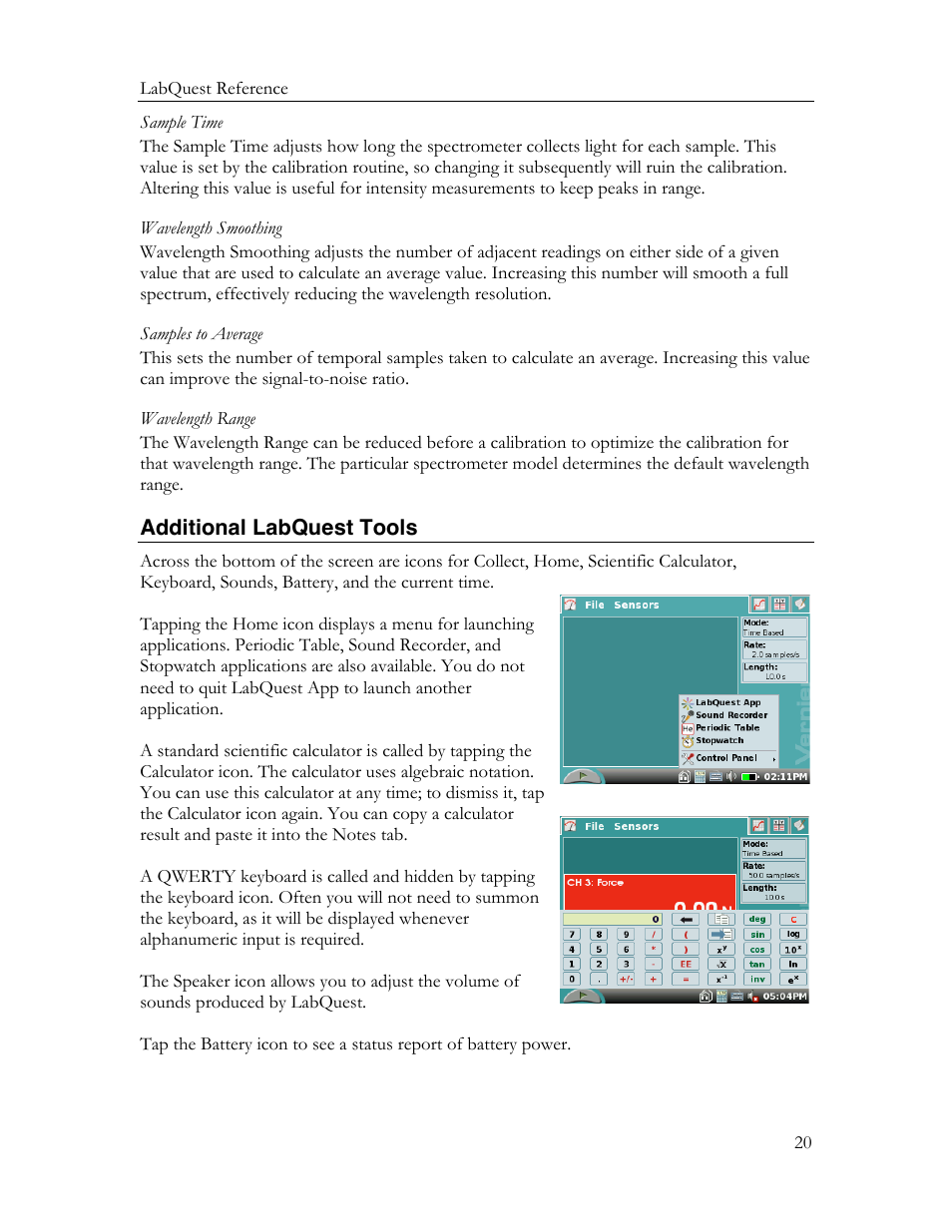 Vernier Original LabQuest User Manual | Page 22 / 30