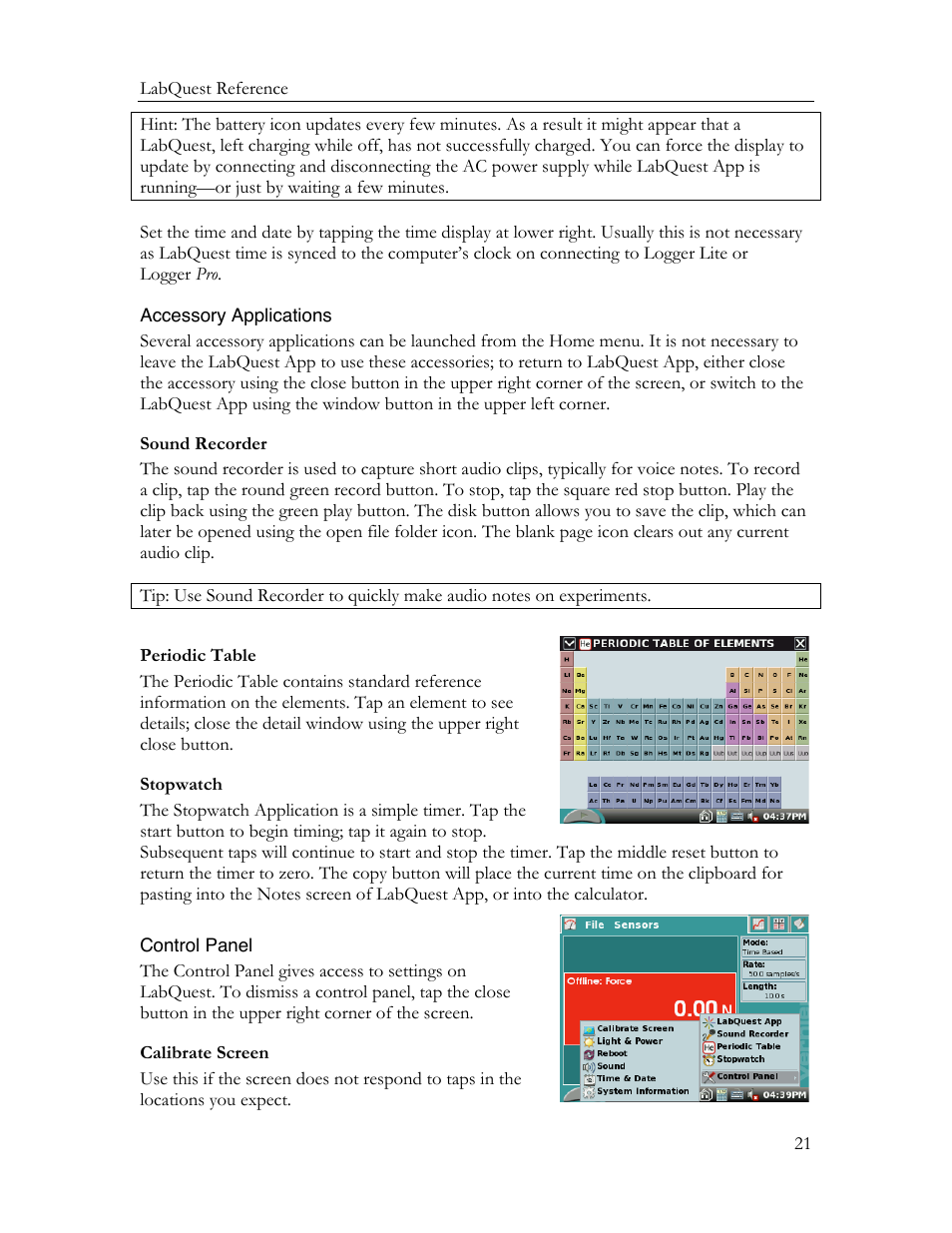 Vernier Original LabQuest User Manual | Page 23 / 30