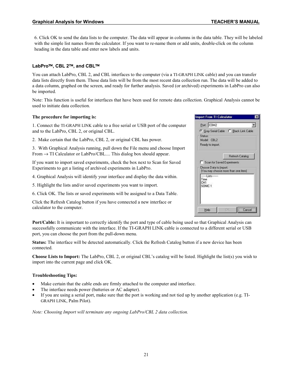 Vernier Graphical Analysis 3 User Manual | Page 19 / 25