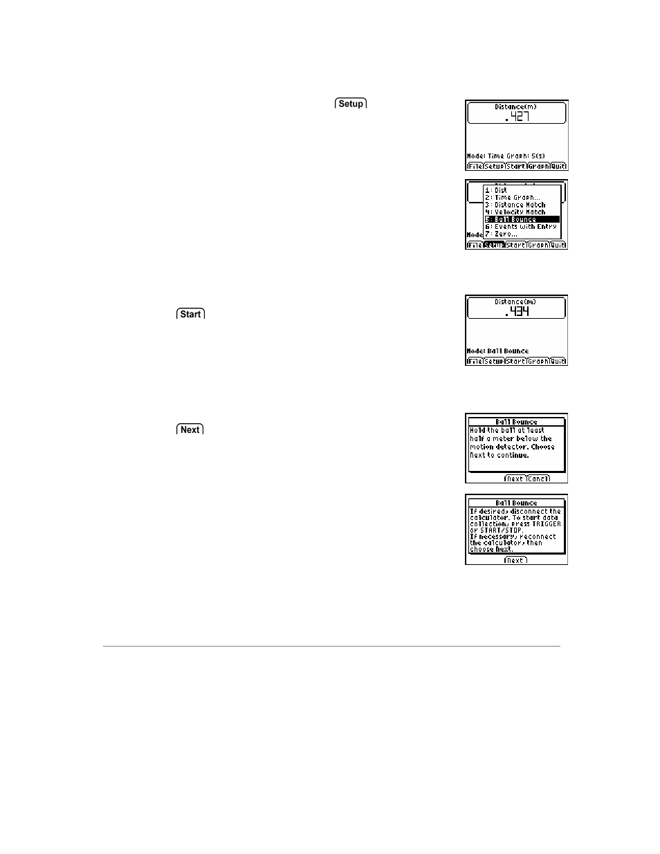 Ball bounce | Vernier EasyData Guidebook User Manual | Page 26 / 67