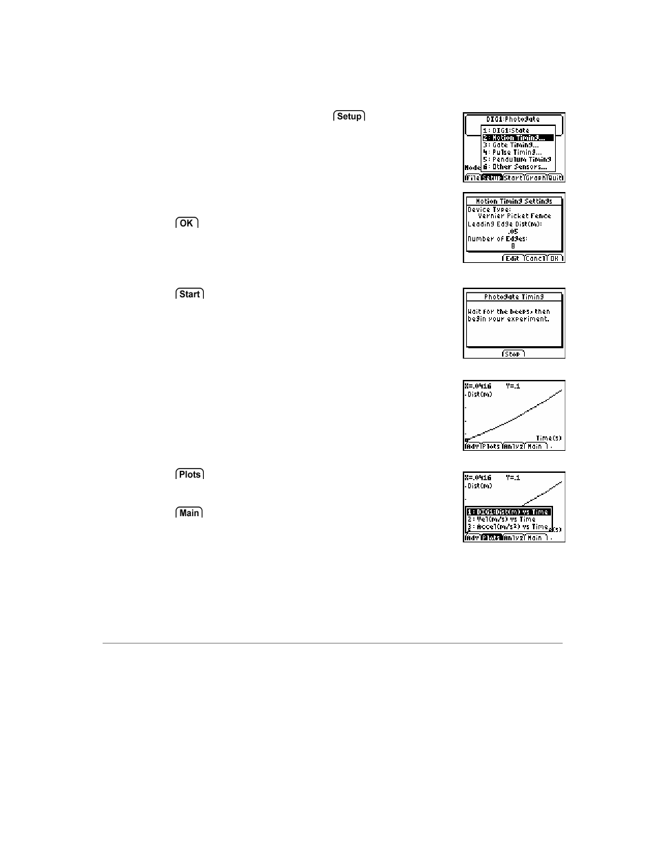 Motion timing | Vernier EasyData Guidebook User Manual | Page 29 / 67