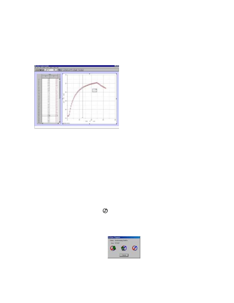 Transferring graphs and data to your computer | Vernier Data Pro User Manual | Page 35 / 48