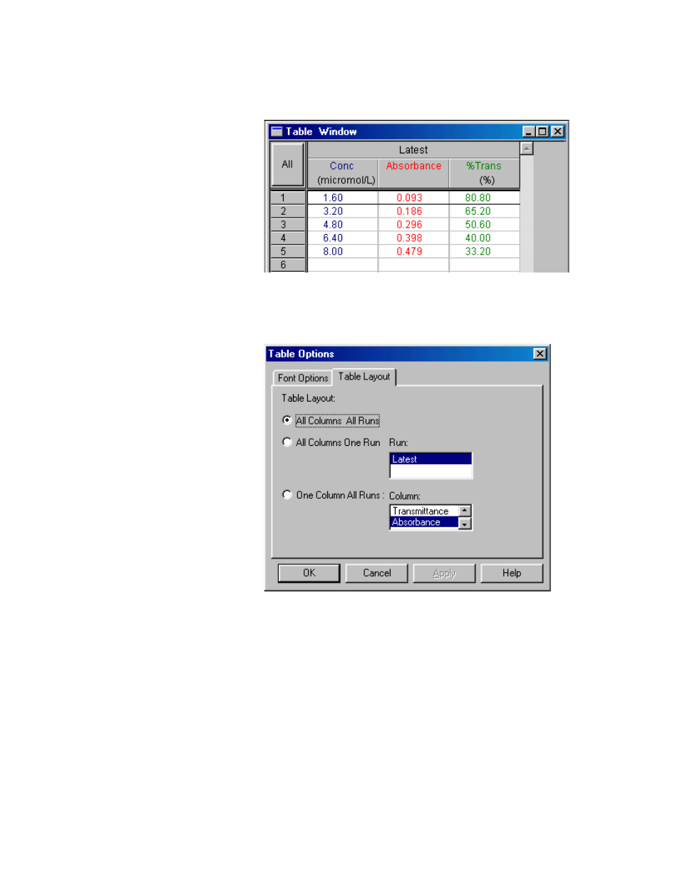 Perform data table functions | Vernier Spectro Pro User Manual | Page 21 / 72