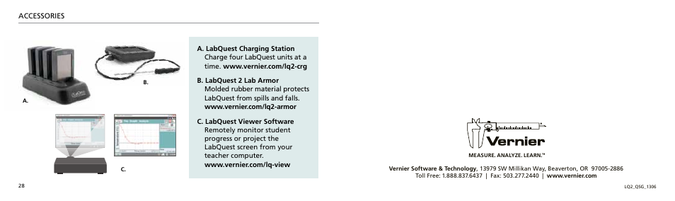 Vernier LabQuest 2 User Manual | Page 15 / 15