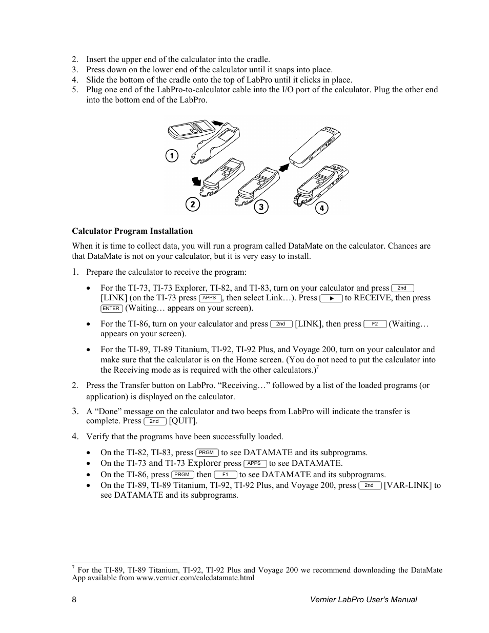 Vernier LabPro User Manual | Page 12 / 35