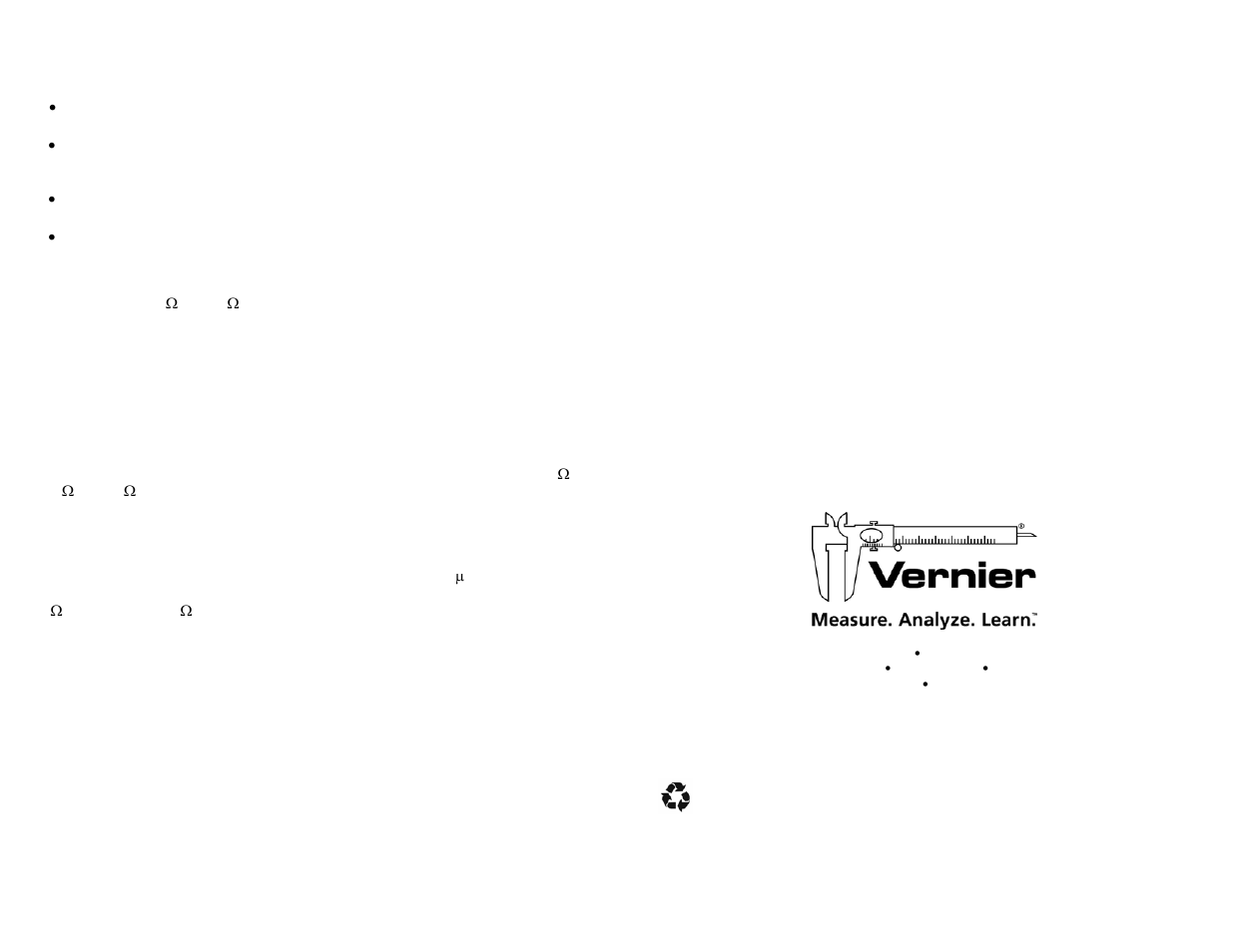 Vernier Circuit Board User Manual | Page 2 / 2