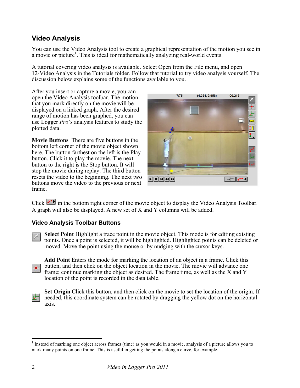 Vernier Video and Logger Pro Guide User Manual | Page 2 / 8