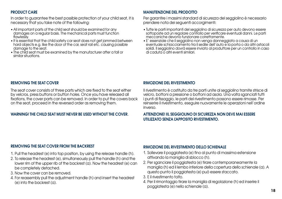 Cybex SOLUTION X User Manual | Page 20 / 68