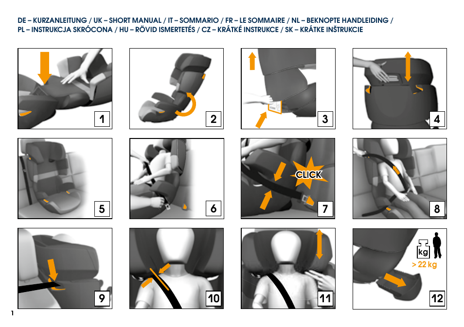 Cybex SOLUTION X User Manual | Page 3 / 68