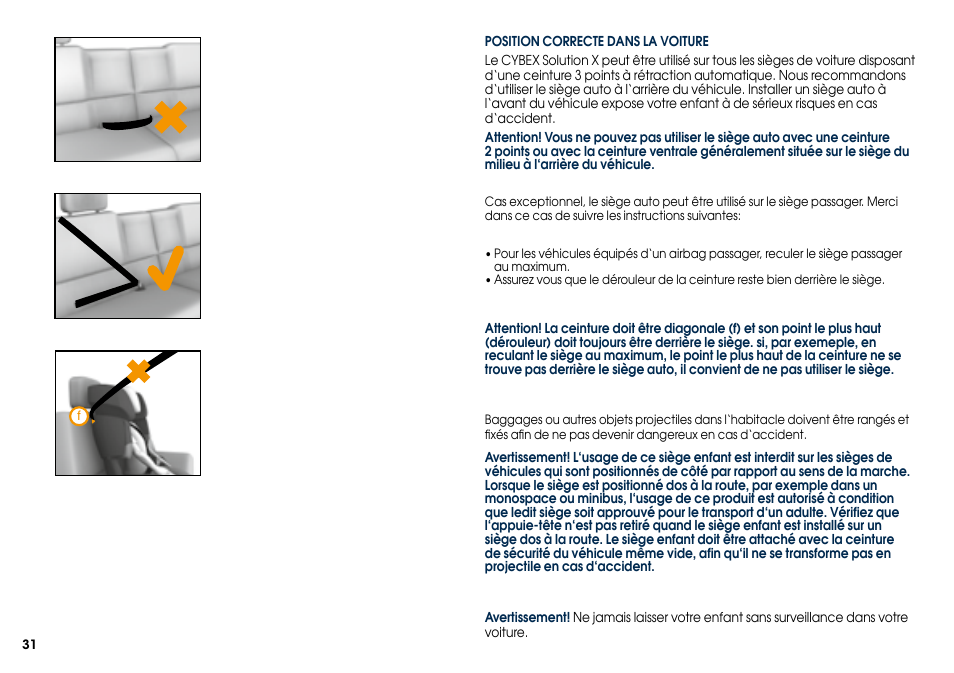 Cybex SOLUTION X User Manual | Page 33 / 68