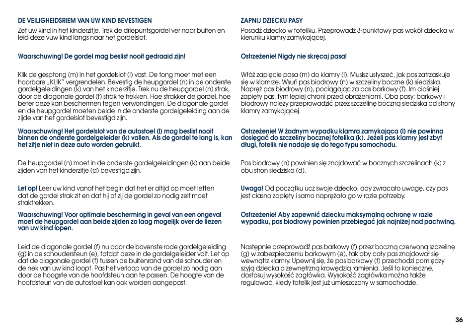 Cybex SOLUTION X User Manual | Page 38 / 68