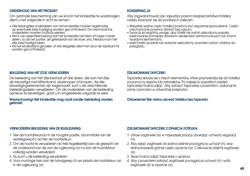Cybex SOLUTION X User Manual | Page 42 / 68