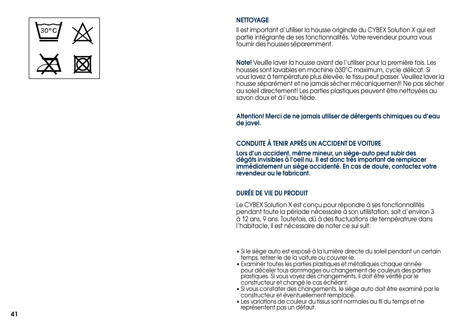 Cybex SOLUTION X User Manual | Page 43 / 68