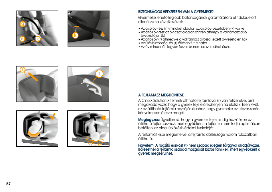 Cybex SOLUTION X User Manual | Page 59 / 68