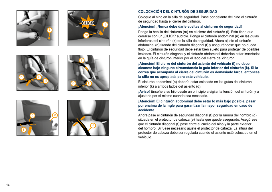Cybex SOLUTION X User Manual | Page 14 / 64