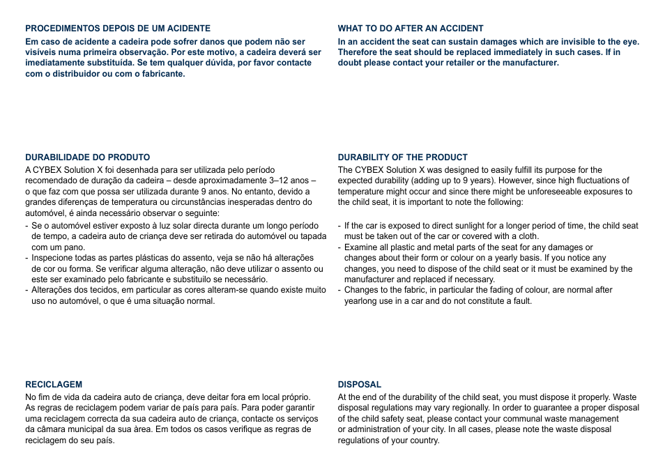 Cybex SOLUTION X User Manual | Page 21 / 64