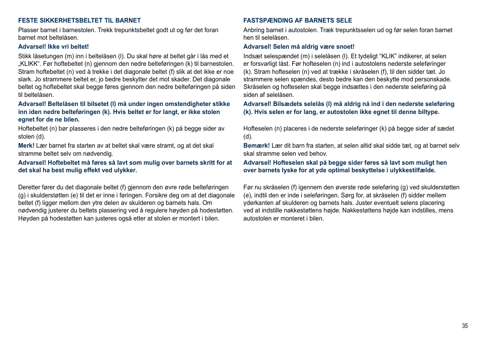 Cybex SOLUTION X User Manual | Page 35 / 64