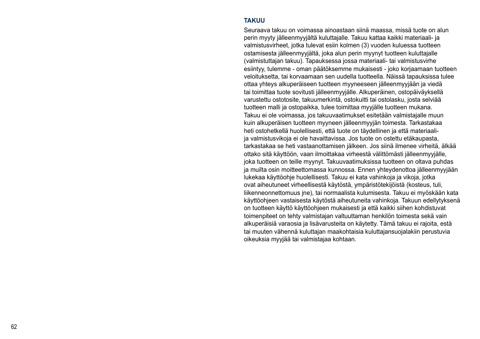 Cybex SOLUTION X User Manual | Page 62 / 64
