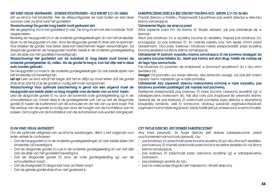 Cybex PALLAS User Manual | Page 38 / 66