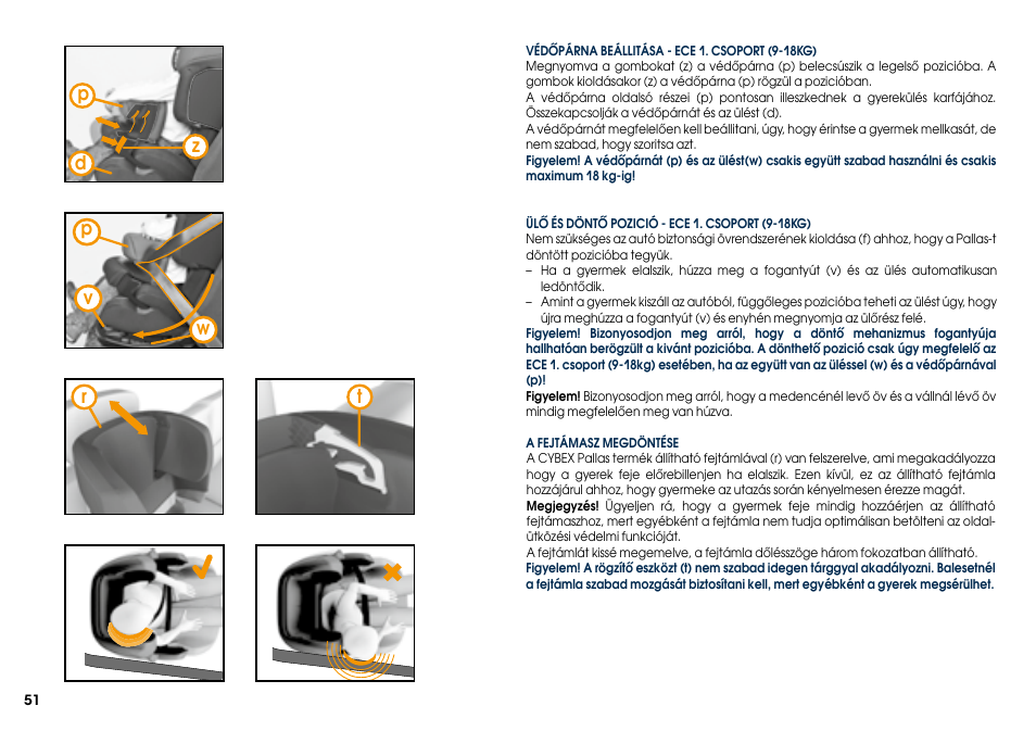 Cybex PALLAS User Manual | Page 53 / 66
