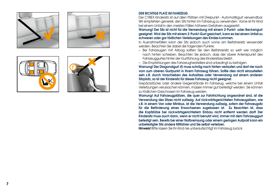 Cybex PALLAS User Manual | Page 9 / 66