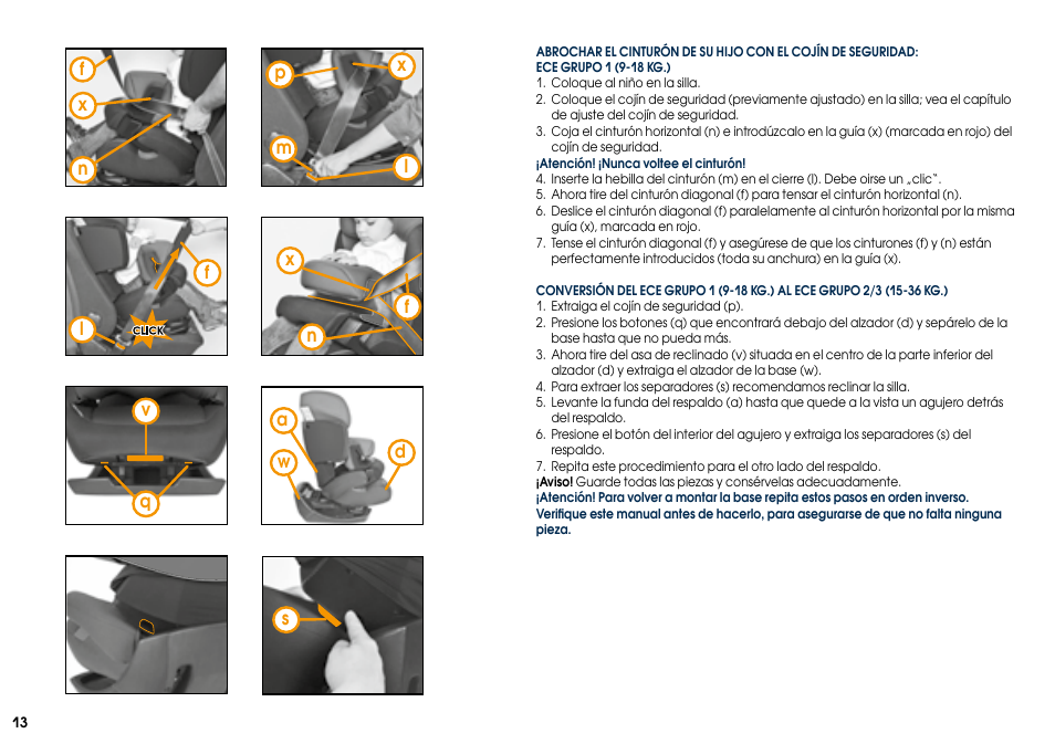 Cybex PALLAS User Manual | Page 15 / 64