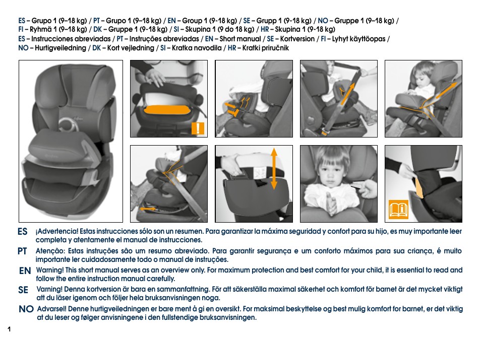 Cybex PALLAS User Manual | Page 3 / 64