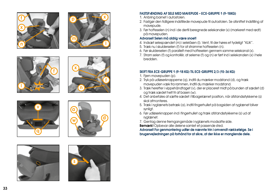 Cybex PALLAS User Manual | Page 35 / 64