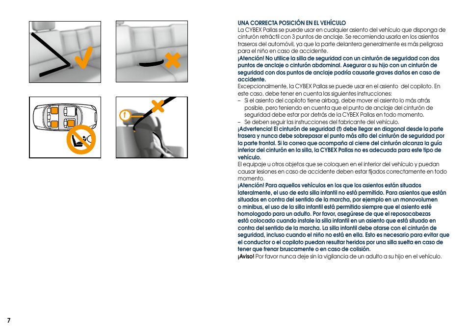 Cybex PALLAS User Manual | Page 9 / 64