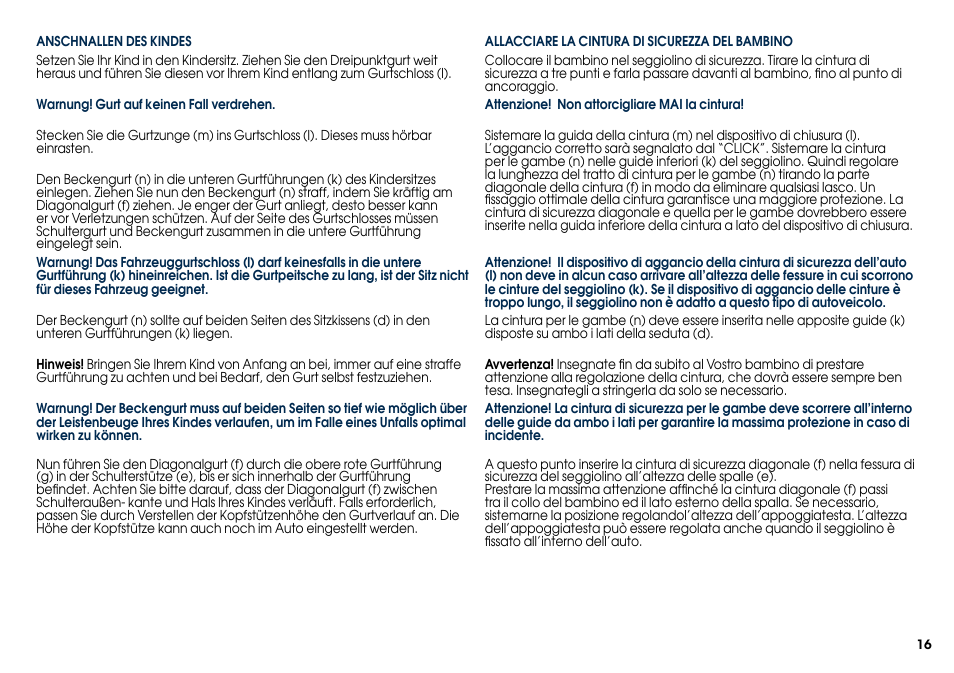 Cybex SOLUTION X-FIX User Manual | Page 18 / 76